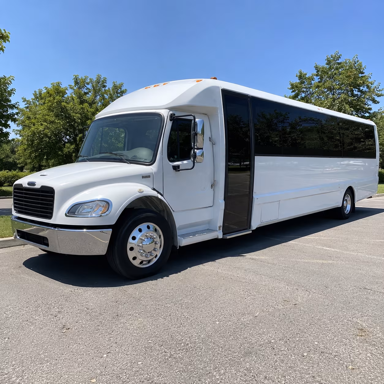 Rancho Cucamonga Airport Shuttle & Transportation party bus exterior