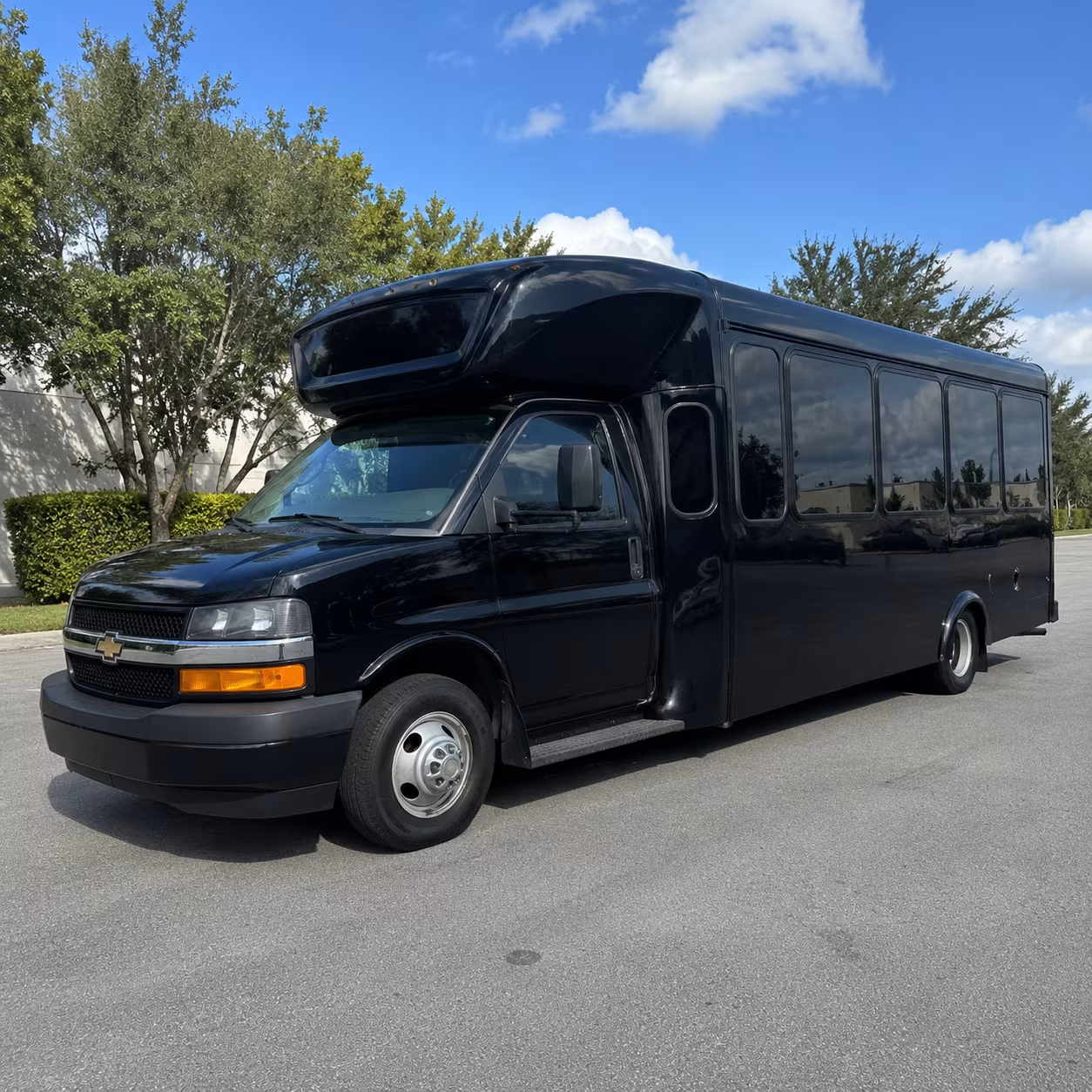 Rancho Cucamonga Concert & Music Festival Transportation party bus exterior