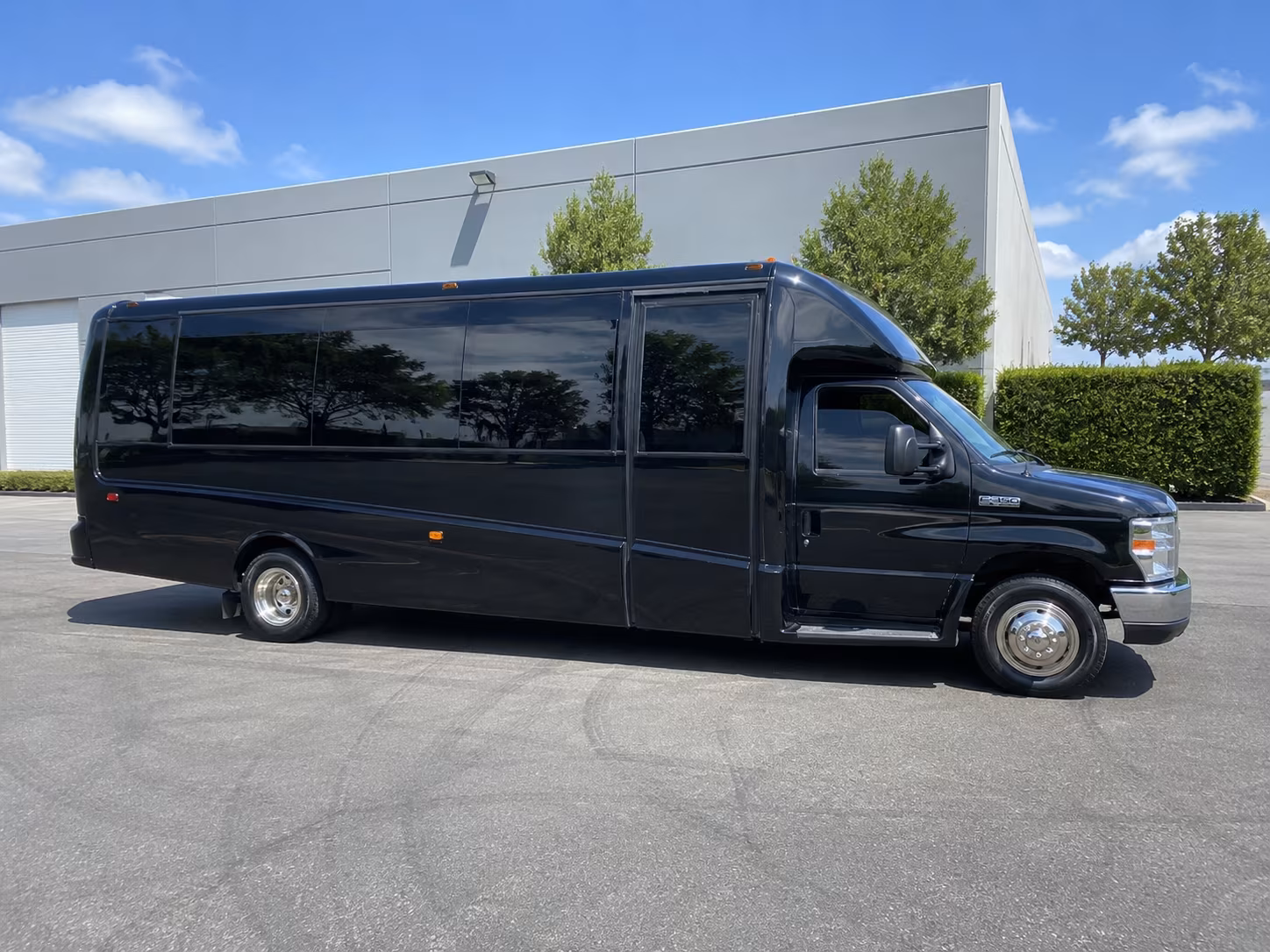 Rancho Cucamonga Private Event Transportation party bus interior