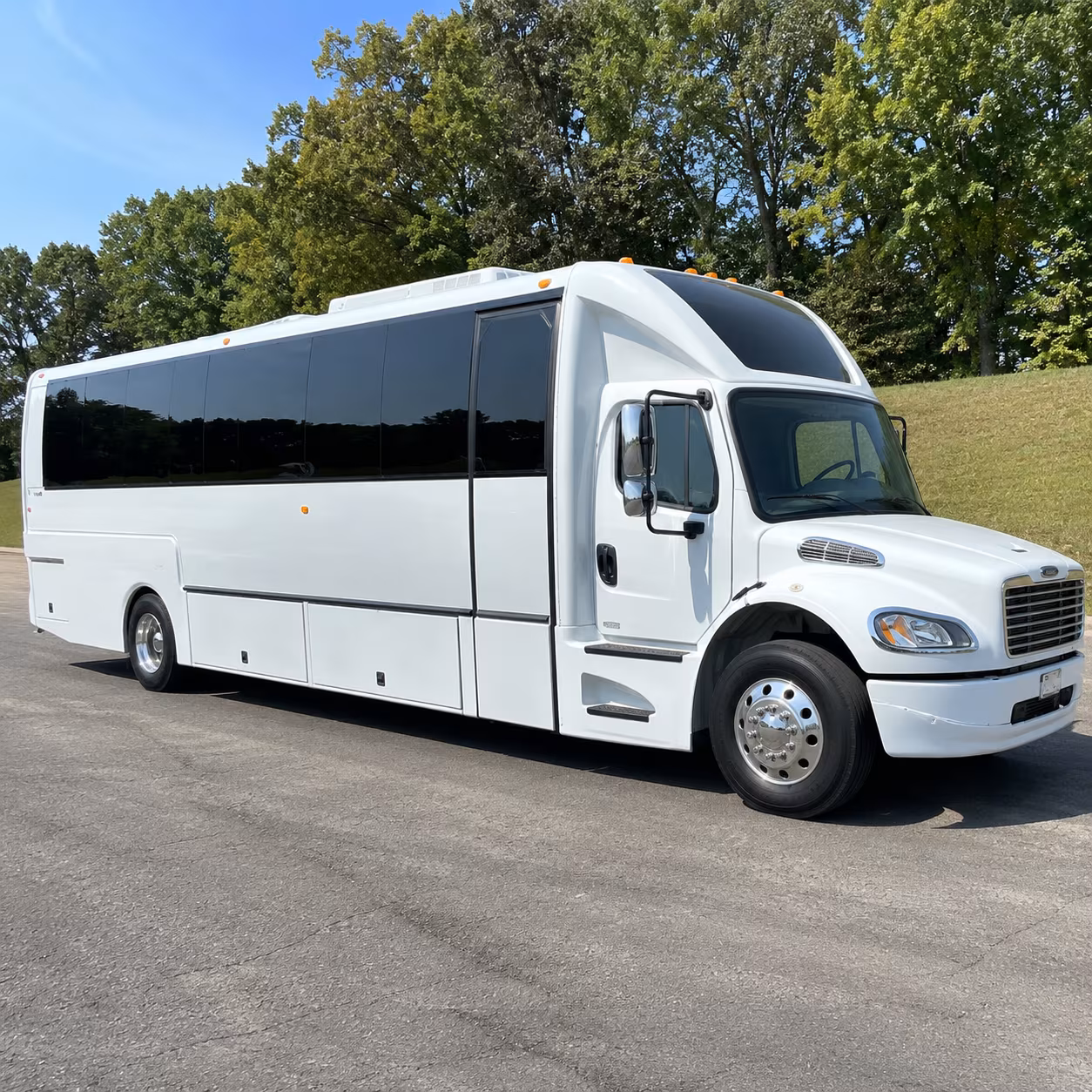 Rancho Cucamonga Prom & Homecoming Transportation party bus exterior